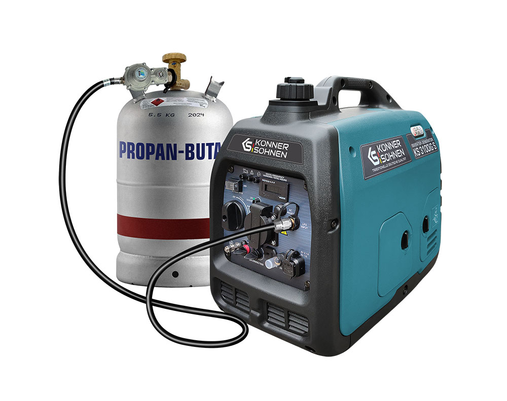 Інверторний газобензиновий генератор Könner & Söhnen KS 3100iG S - Зображення 3