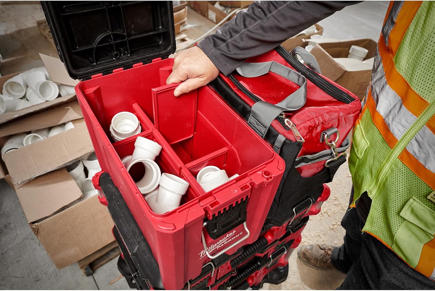 Компактний ящик для інструментів Milwaukee PACKOUT 48-22-8422 - Зображення 8